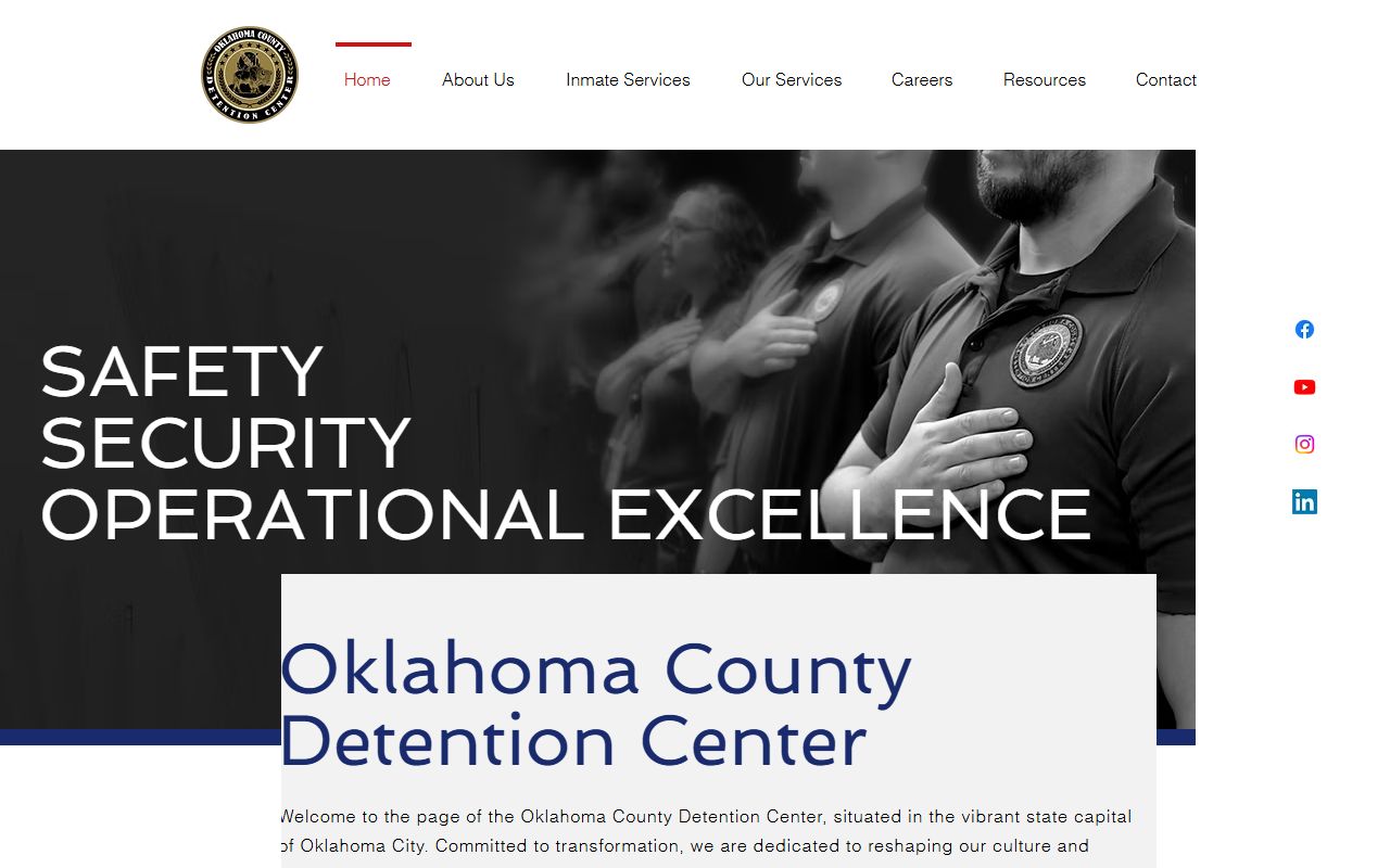 Oklahoma County Detention Center booking releases search