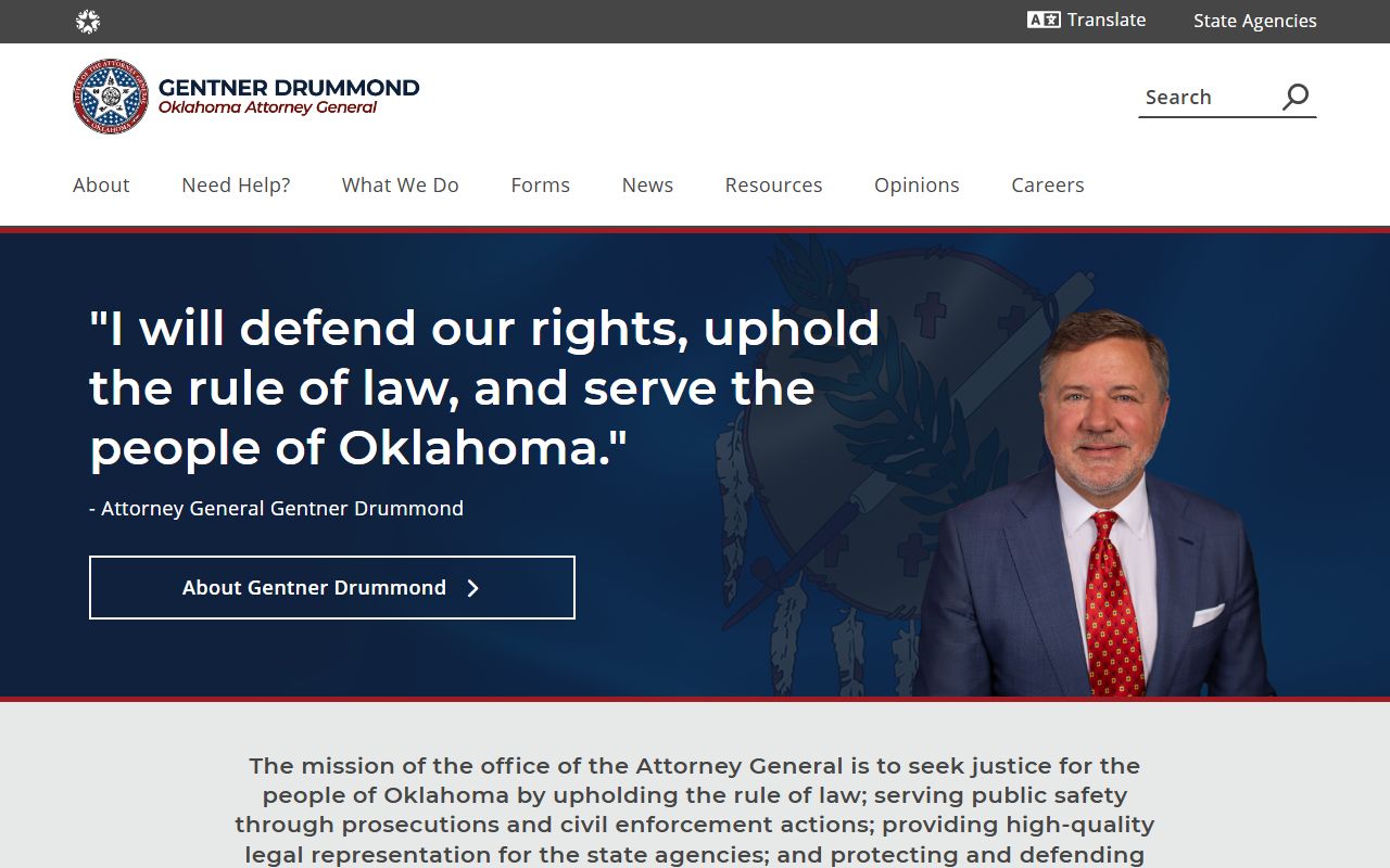 Oklahoma Attorney General open records information for booking releases